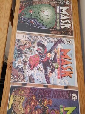 The Mask - Hunt for Green October issues #1 - 3 (great condition!)